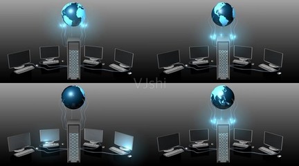 IT科技扁平高科技電腦網(wǎng)絡傳輸_1920X1080_高清視頻素材下載(編號:1431786)_實拍視頻
